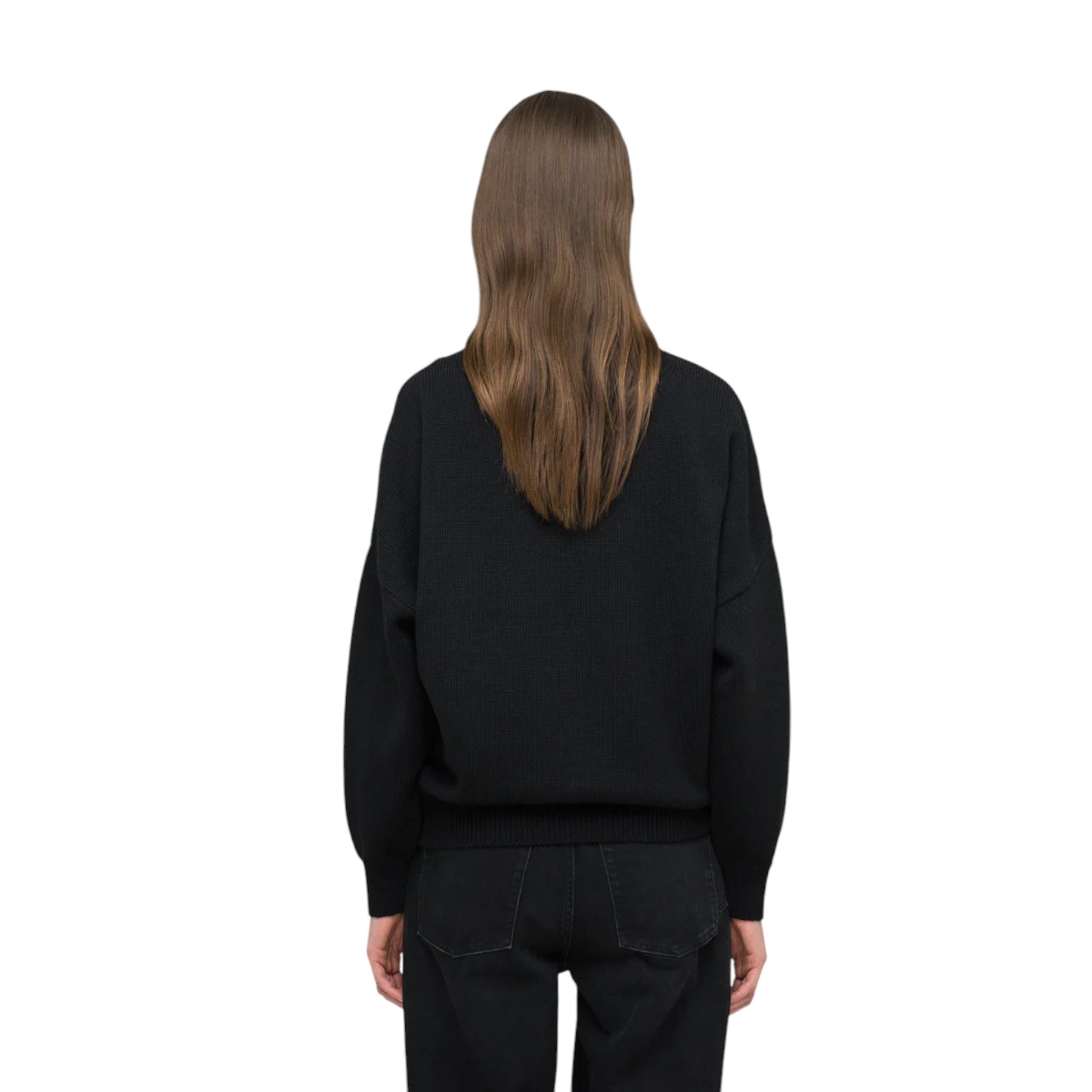 &quot;Selfie&quot; Sweater Black &amp; Red - 032C