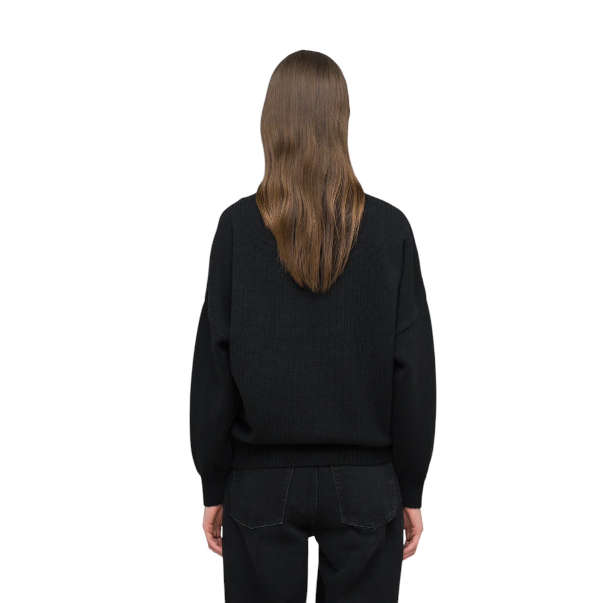&quot;Selfie&quot; Sweater Black &amp; Red - 032C