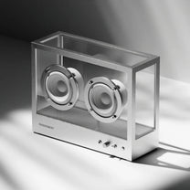 Transparent Speaker Small - Metal - Lautsprecher - Transparent