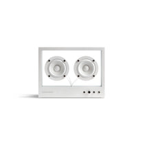 Transparent Speaker Small - White - Lautsprecher - Transparent
