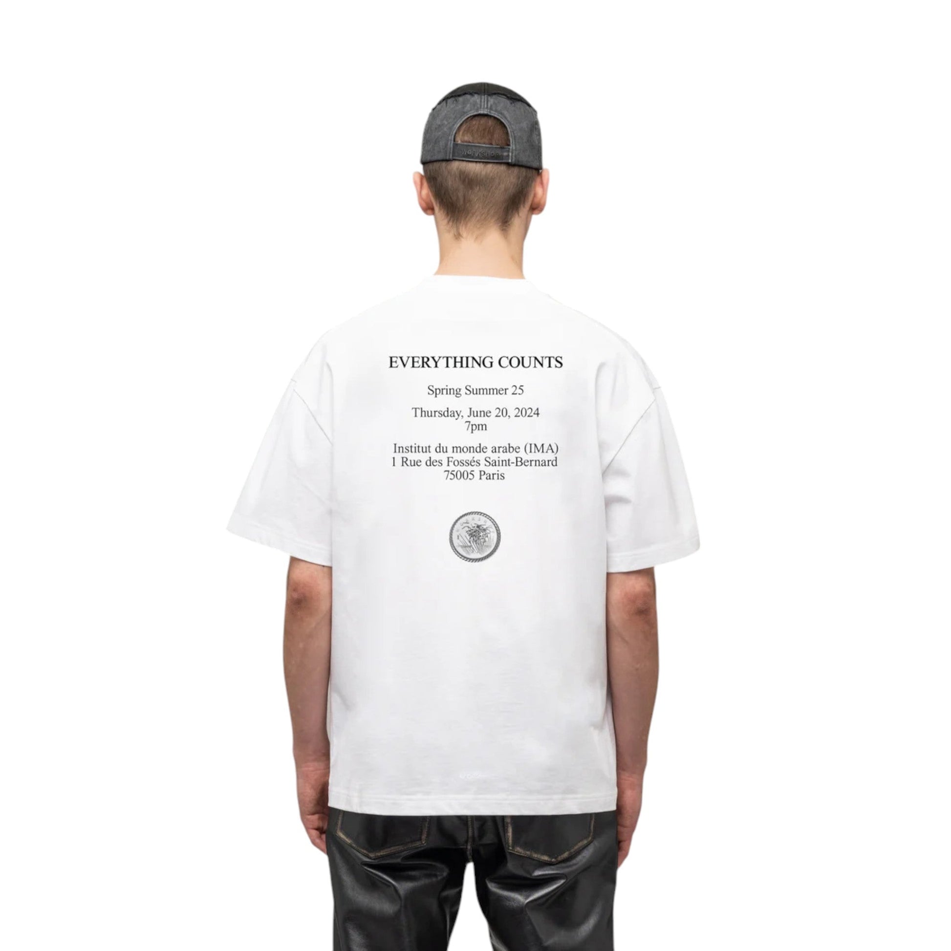 &quot;SS - 25, Paris&quot; T-Shirt - 032C