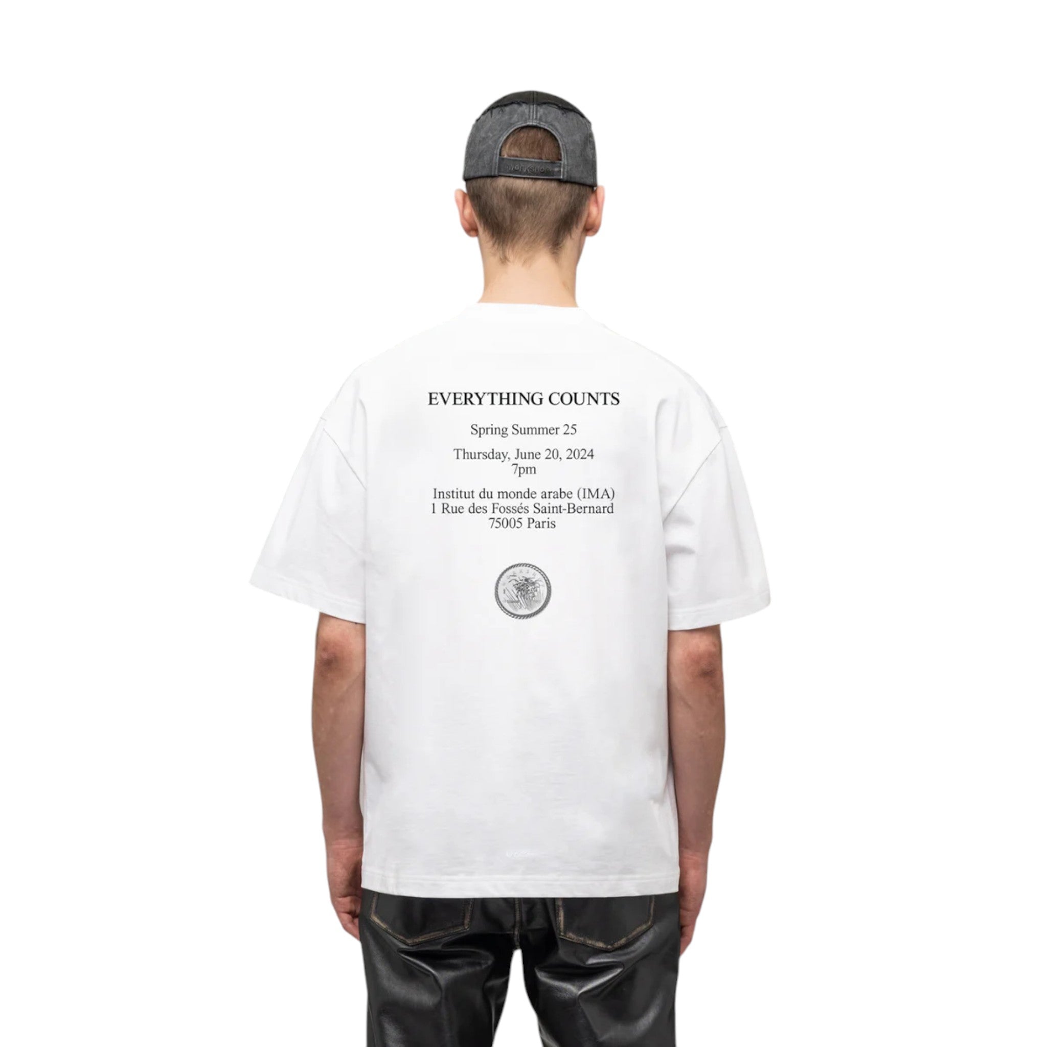 &quot;SS - 25, Paris&quot; T-Shirt - 032C