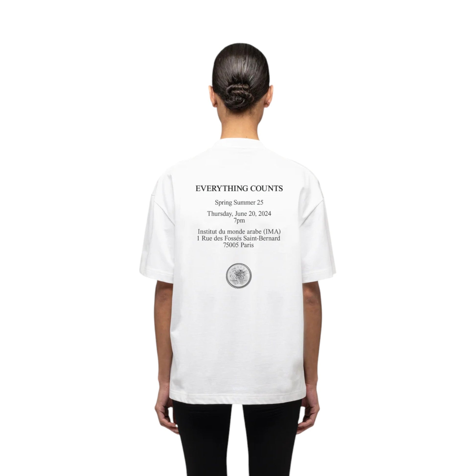 &quot;SS - 25, Paris&quot; T-Shirt - 032C