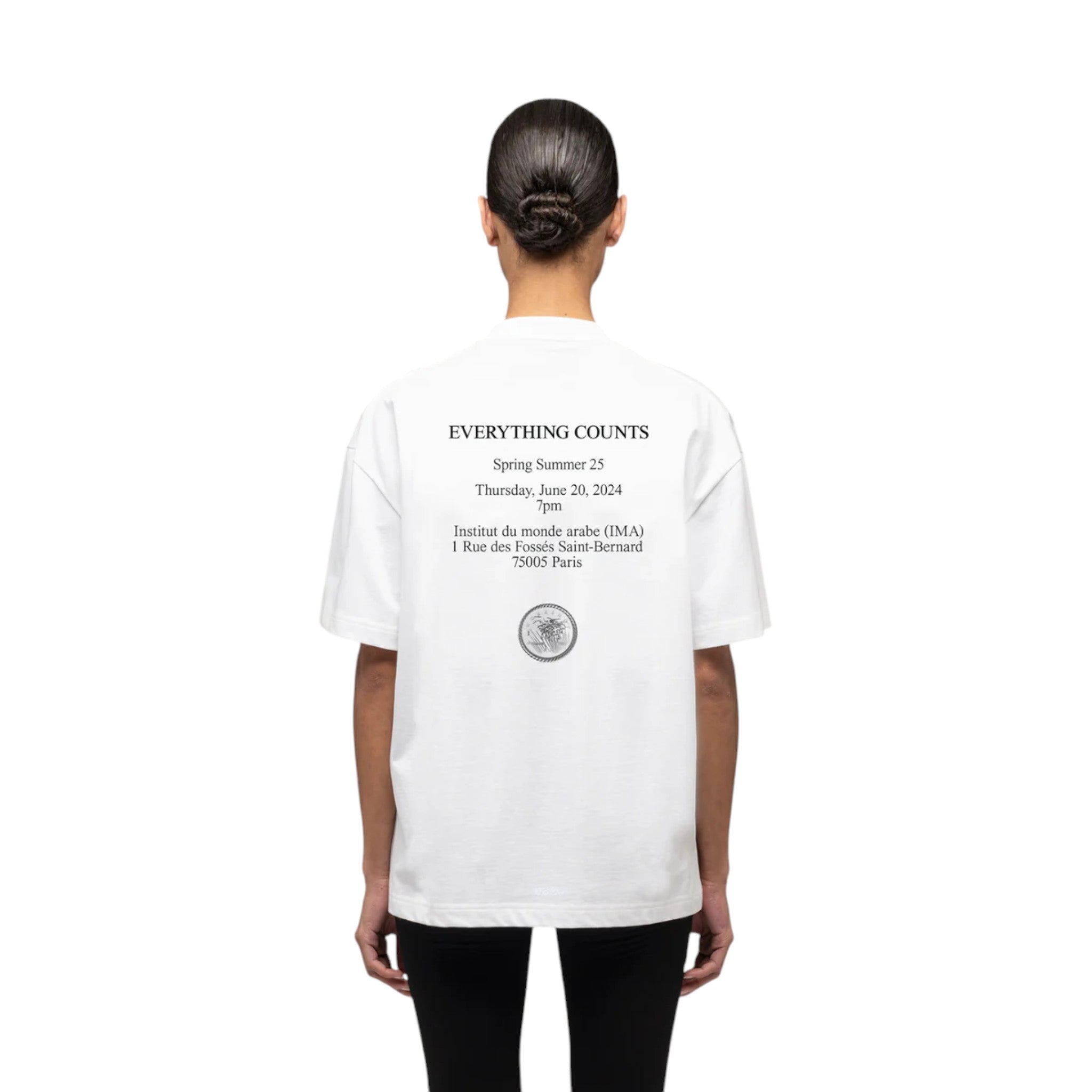 &quot;SS - 25, Paris&quot; T-Shirt - 032C