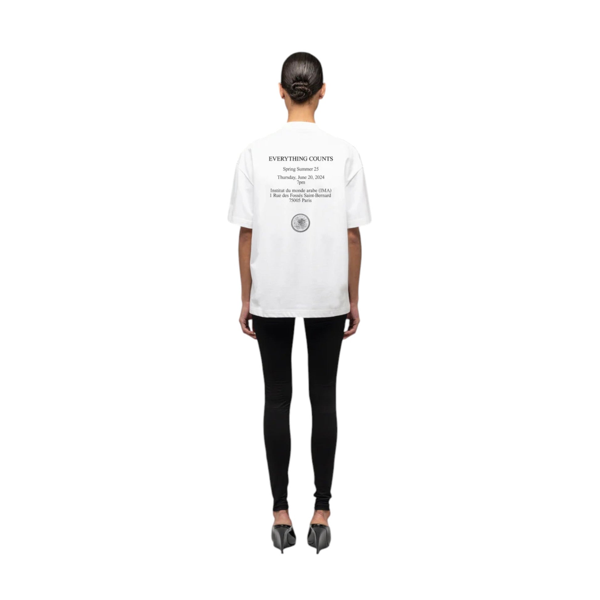 &quot;SS - 25, Paris&quot; T-Shirt - 032C