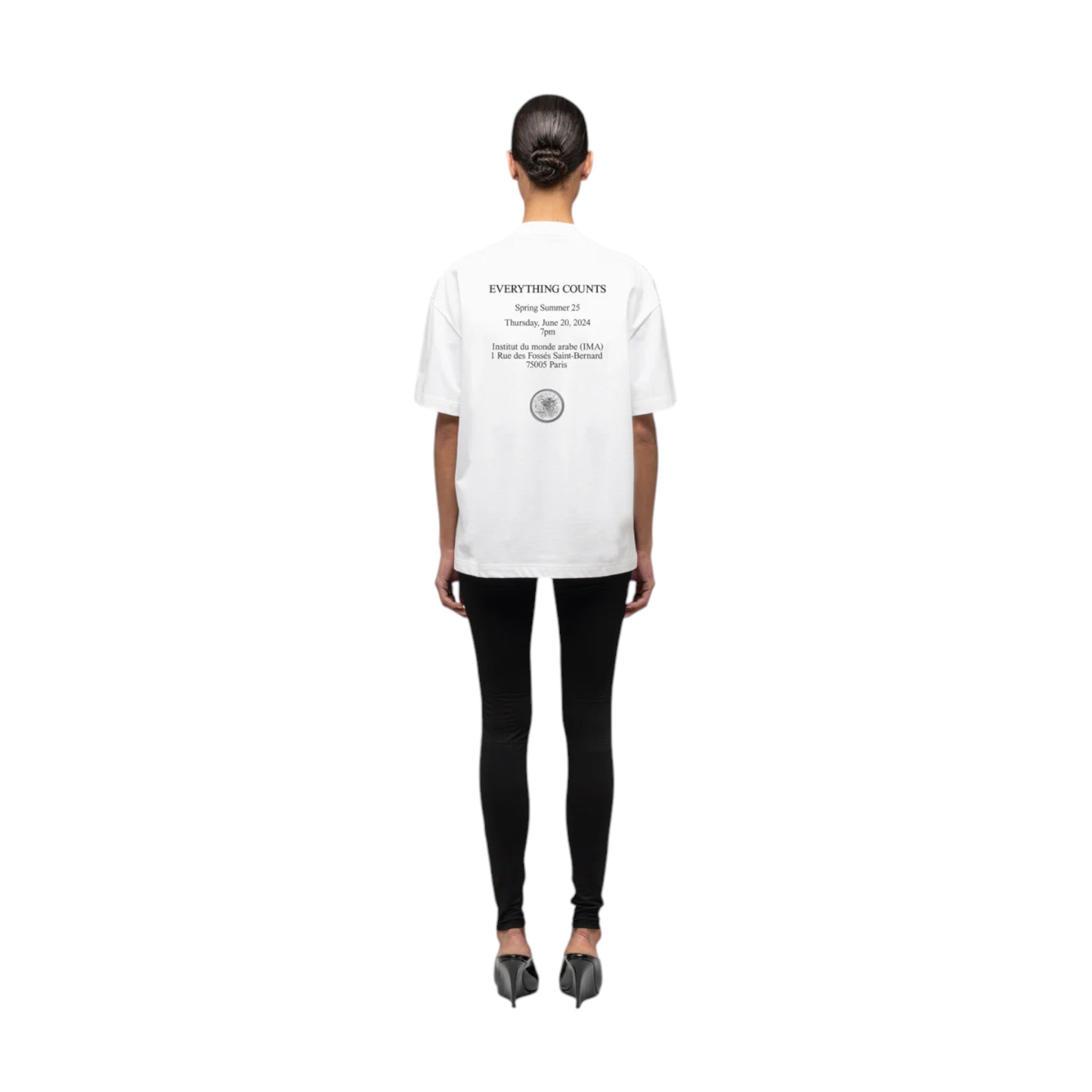 &quot;SS - 25, Paris&quot; T-Shirt - 032C