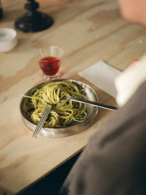 Stainless Steel Pasta Plate (Set of 2) - Service Projects
