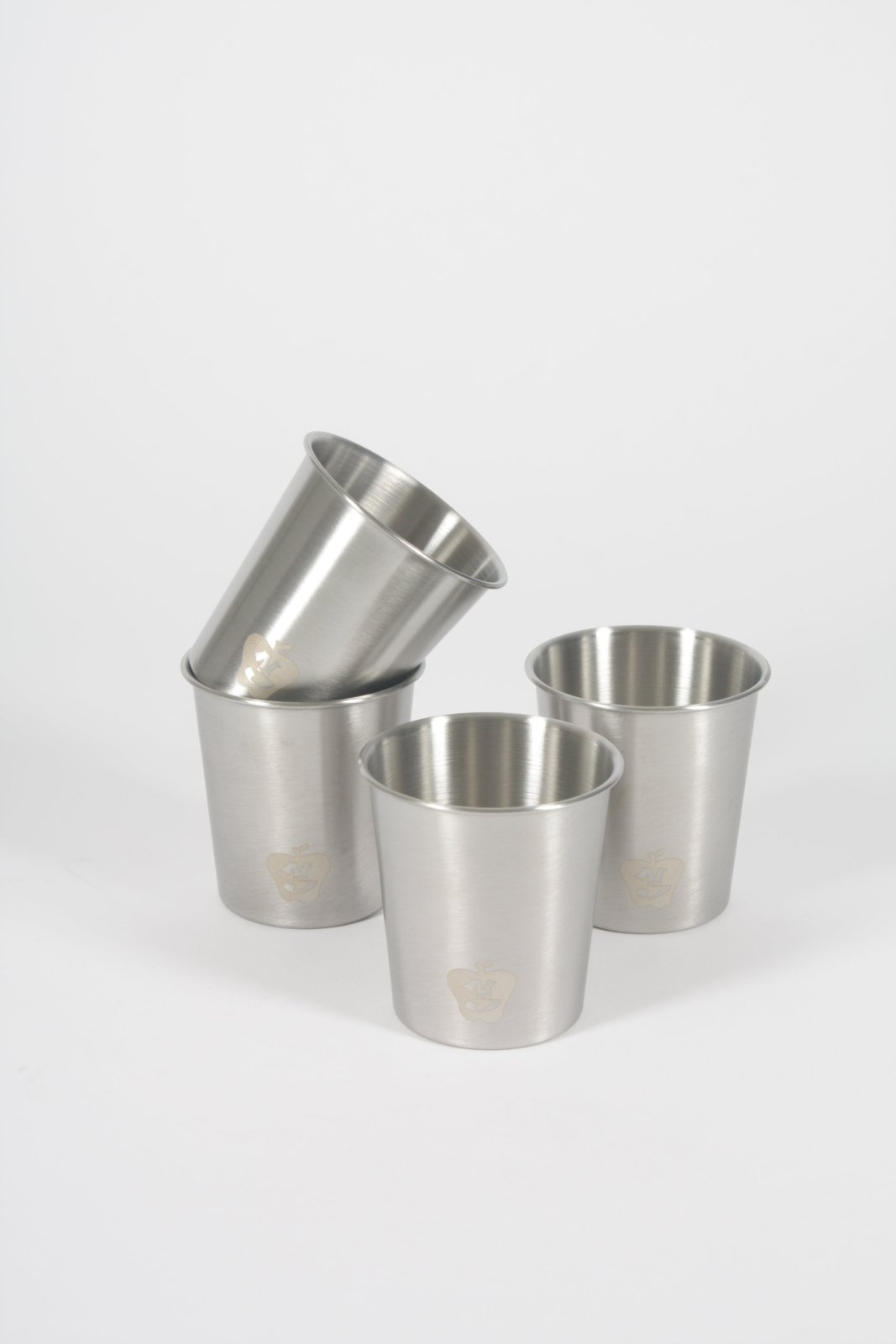 Steel Cup - Stainless Steel Cup Set - Geschirr - NIKO JUNE