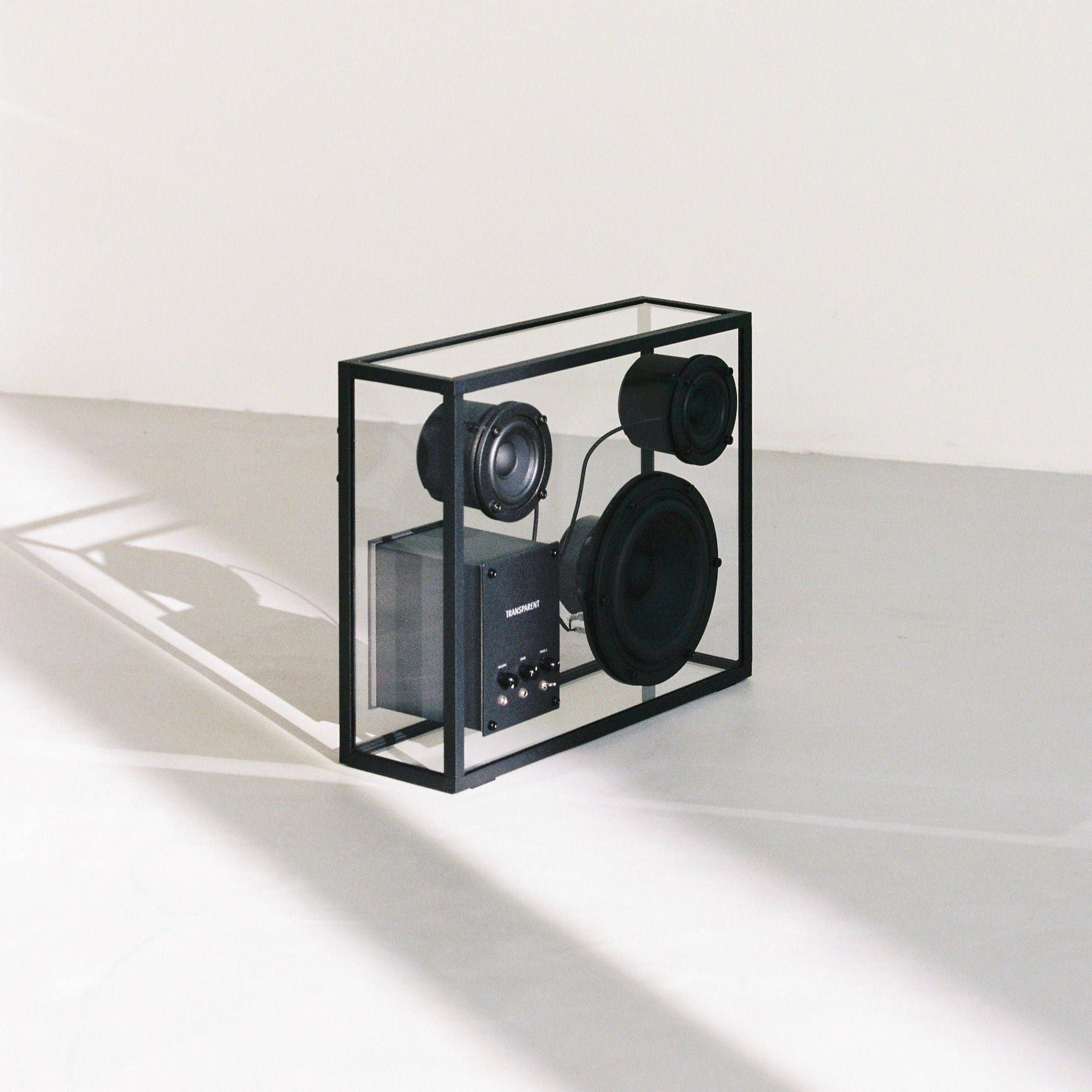 Transparent Speaker - Black - Transparent