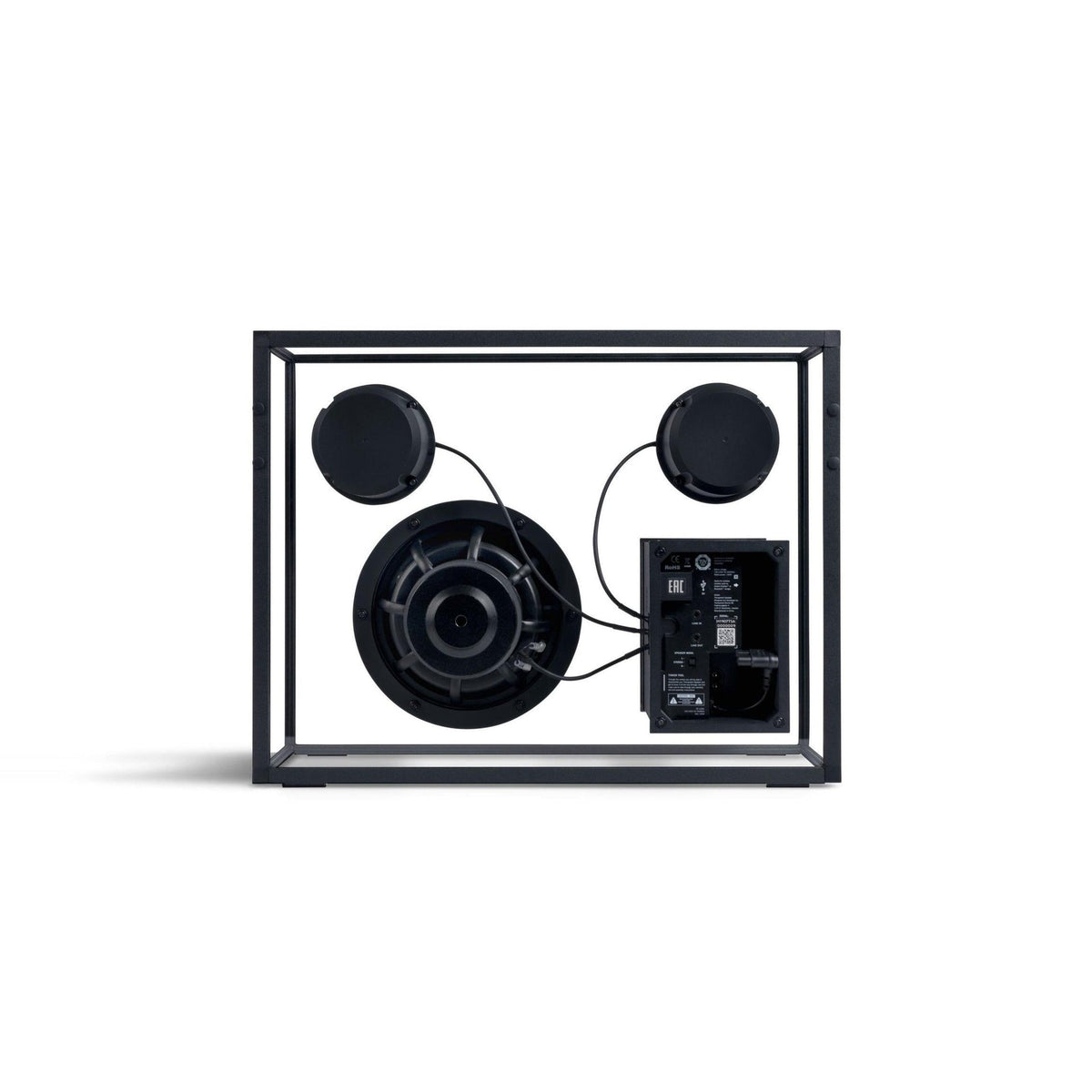 Transparent Speaker - Black - Lautsprecher - Transparent