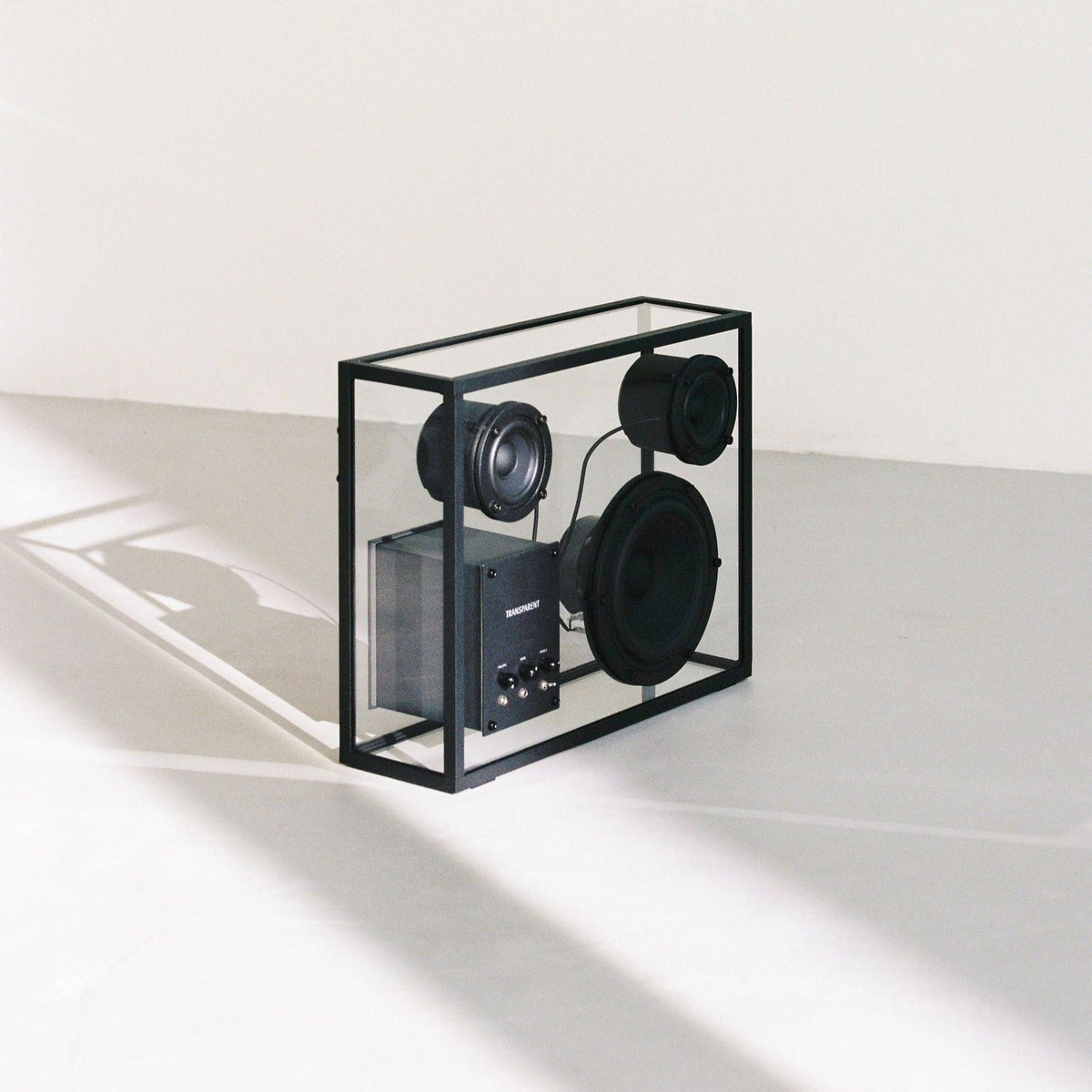 Transparent Speaker - Black - Lautsprecher - Transparent