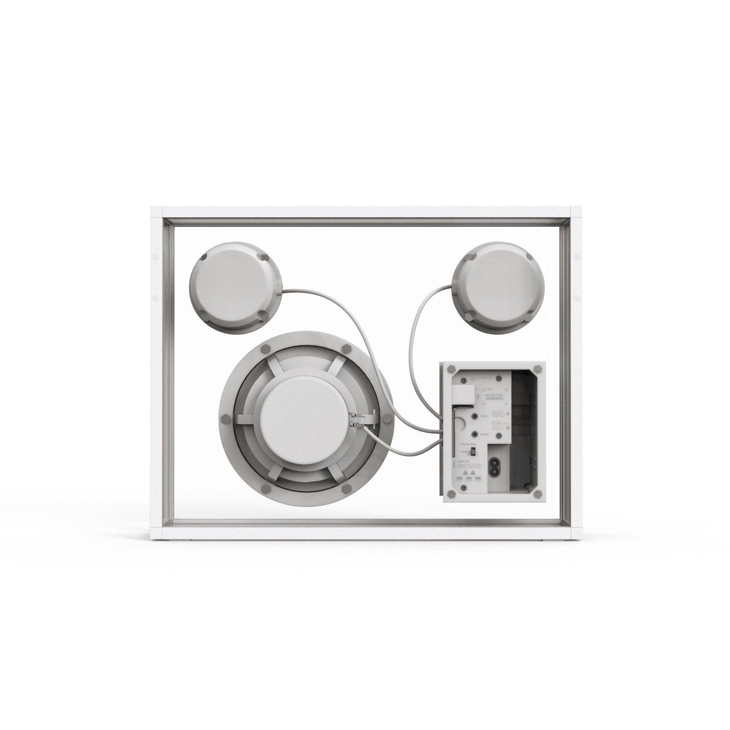 Transparent Speaker - White - Transparent
