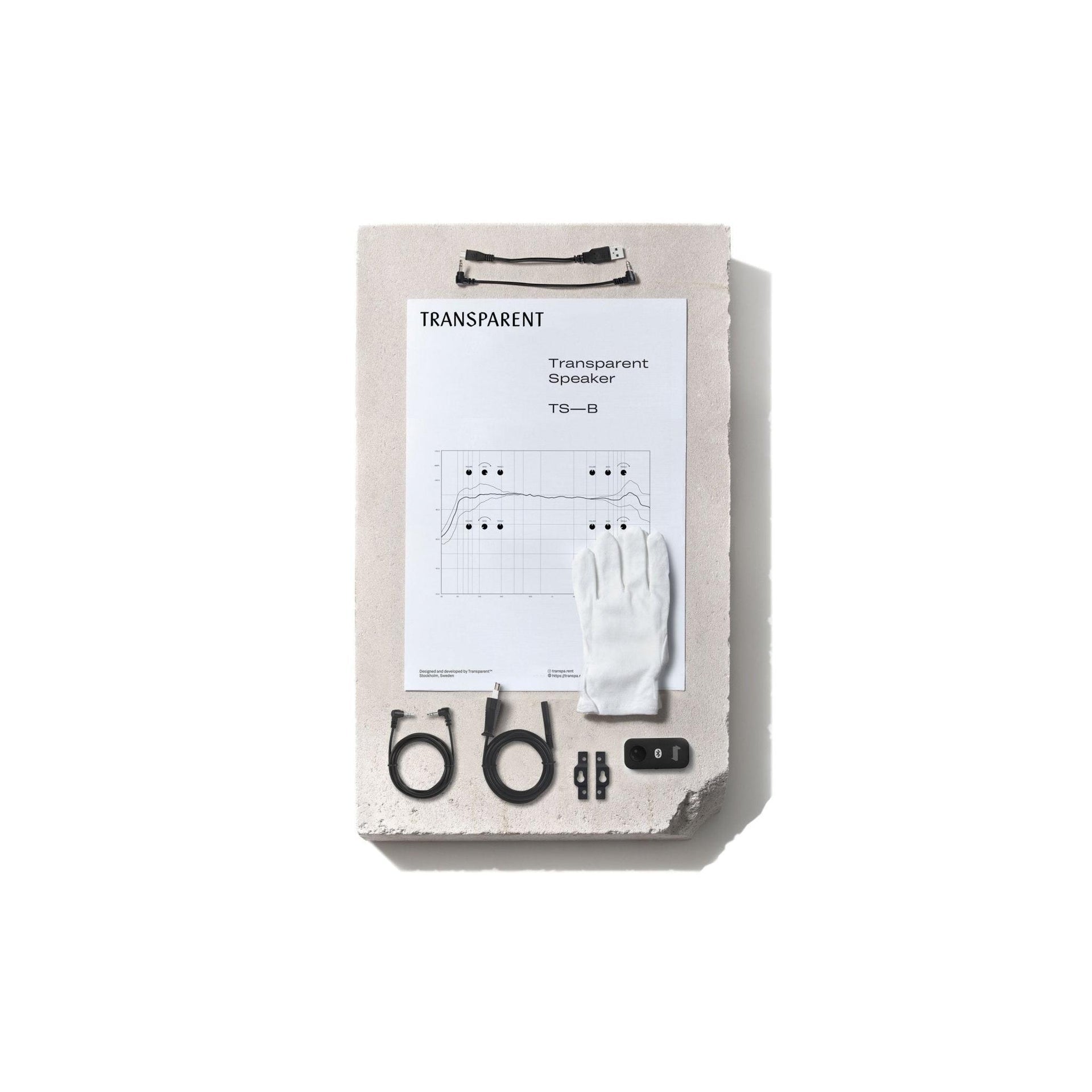 Transparent Speaker - White - Transparent