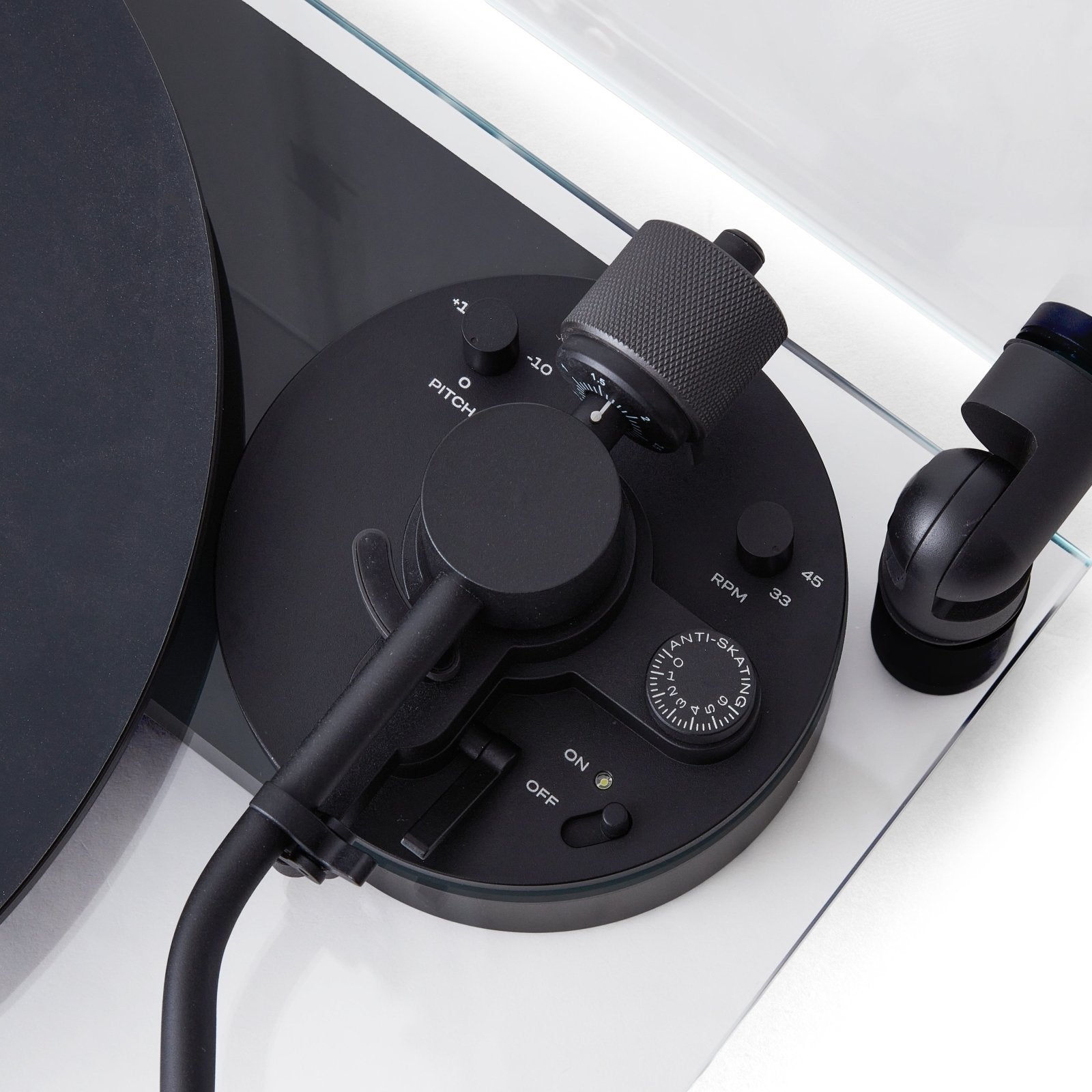 Transparent Turntable - Black - Lautsprecher - Transparent