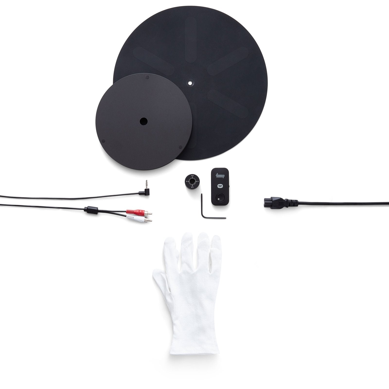Transparent Turntable - Black - Lautsprecher - Transparent