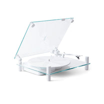 Transparent Turntable - White - Lautsprecher - Transparent