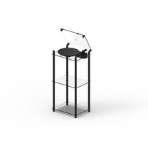 Transparent Turntable Stand - Black - Turntable - Transparent
