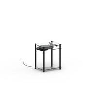 Transparent Turntable Stand - Black - Turntable - Transparent