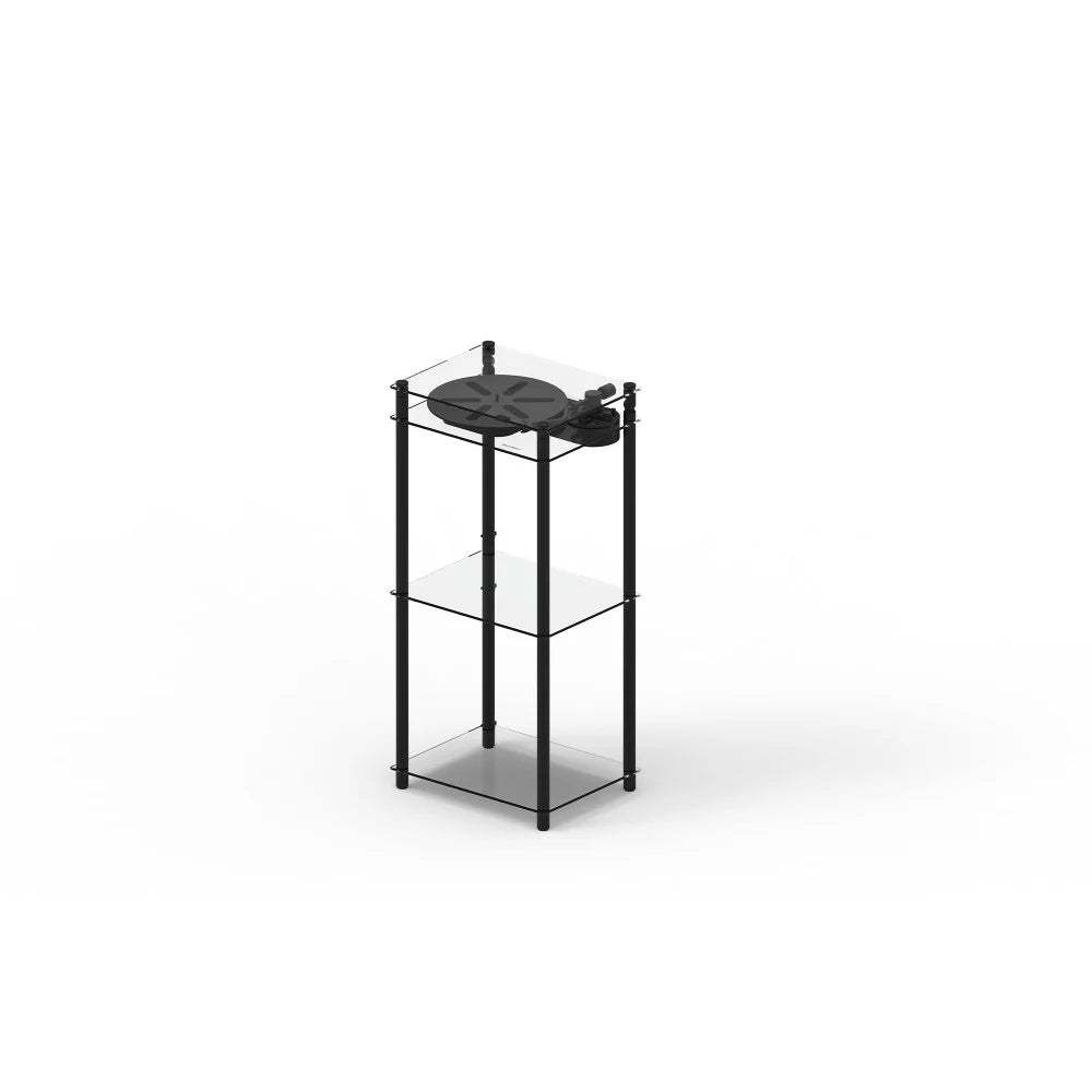 Transparent Turntable Stand - Black - Turntable - Transparent
