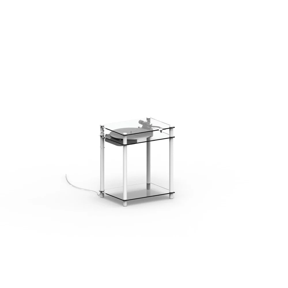 Transparent Turntable Stand - White - Turntable - Transparent