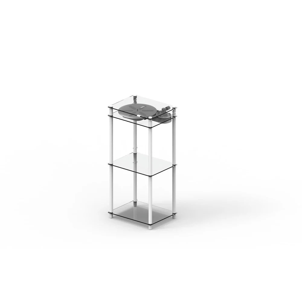 Transparent Turntable Stand - White - Turntable - Transparent