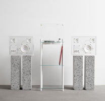 Transparent Turntable Stand - White - Turntable - Transparent