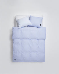 Wall Street duvet cover - Stripe light blue Oxford - Bedwear - Magniberg
