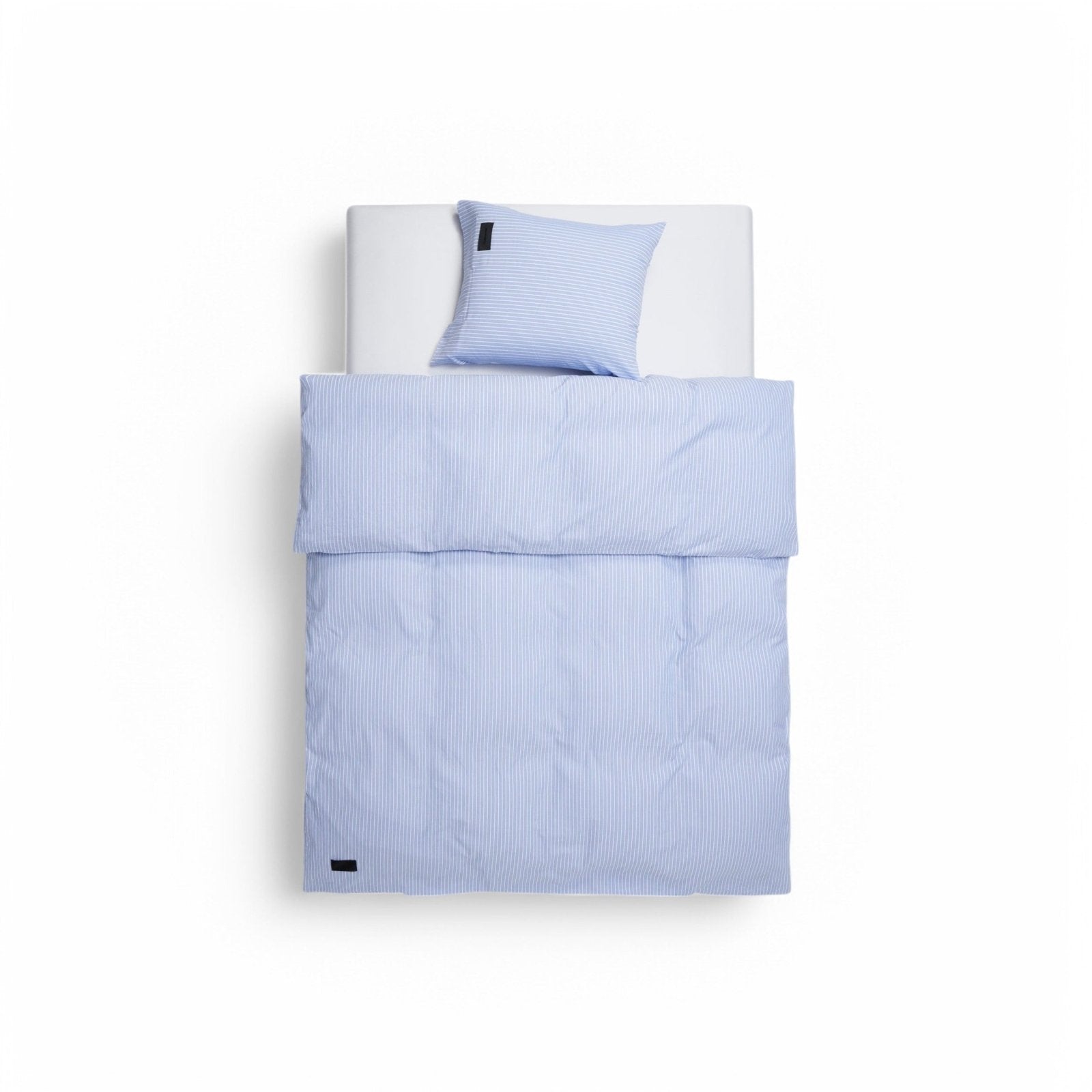 Wall Street duvet cover - Stripe light blue Oxford - Bedwear - Magniberg