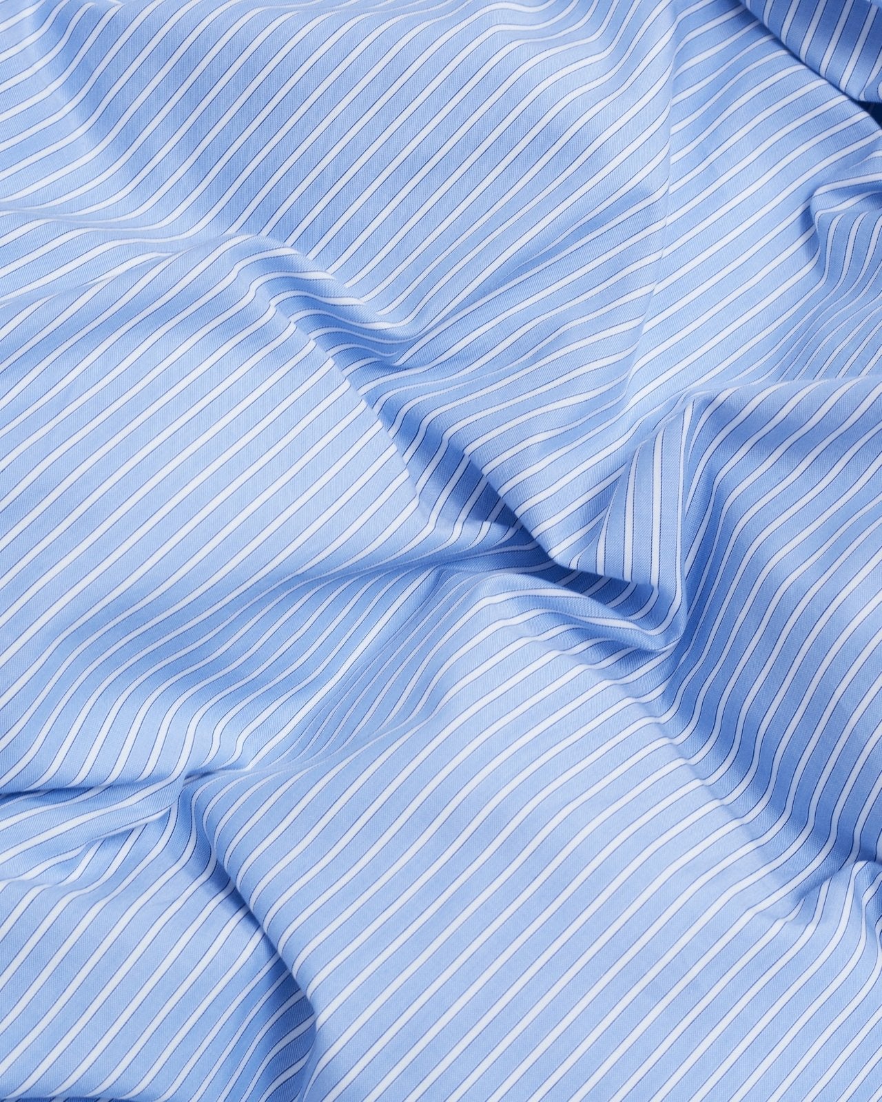 Wall Street pillow case - Stripe light blue Oxford - Bedwear - Magniberg